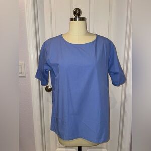Beaumont Organic “Hayley” Cornflower Blue Top/Shirt